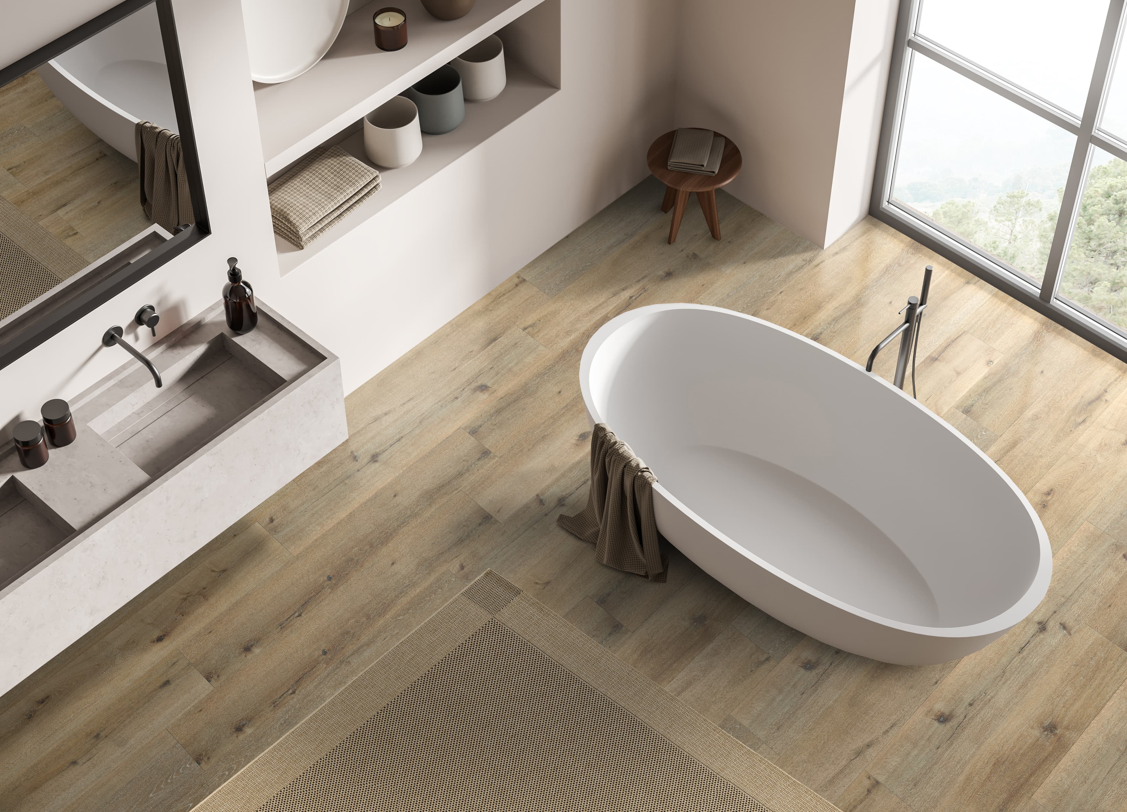 Natural Elm Select XL Vinyl Flooring - Image 2