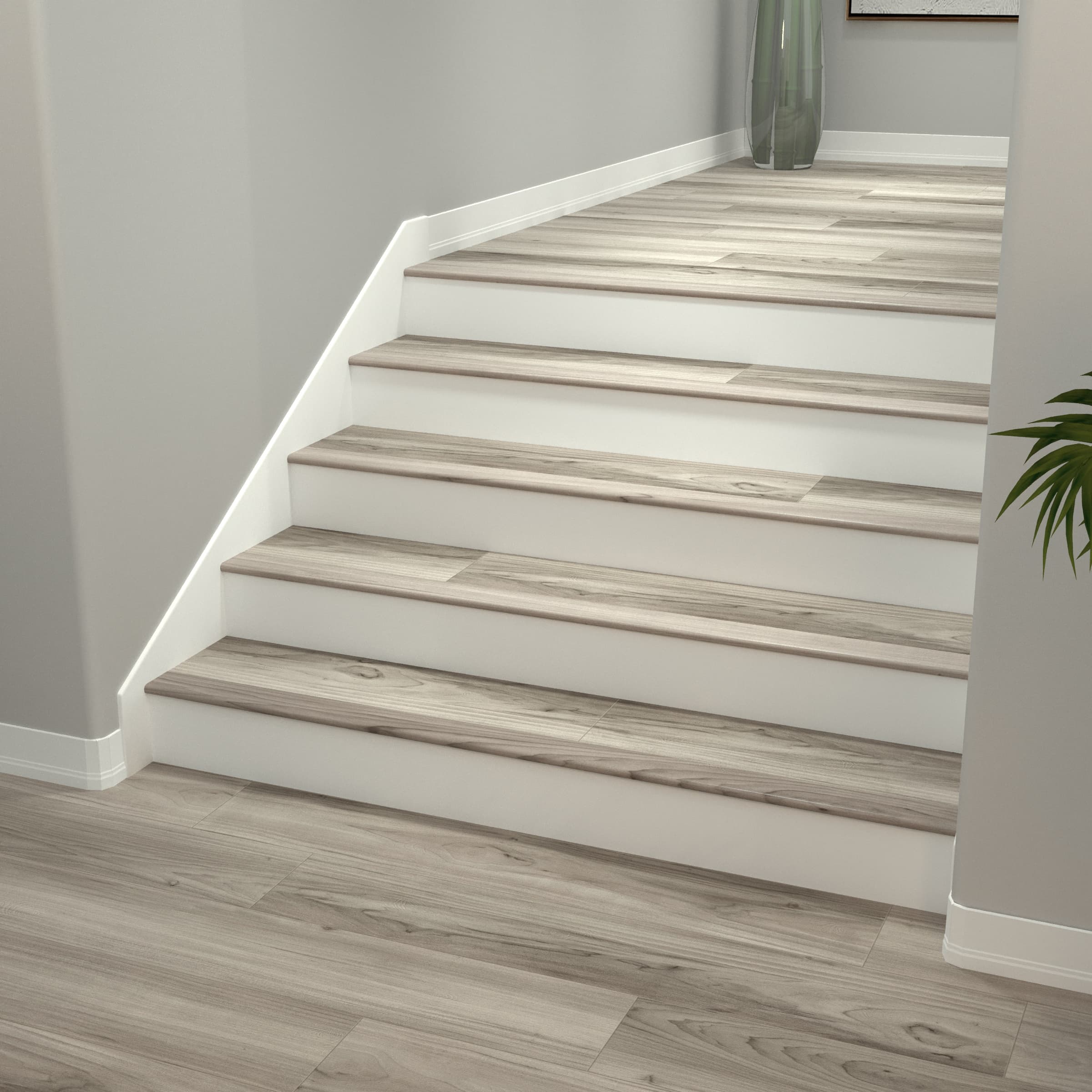 Railway Gray Stair Nosing Flush 6.5mm - Image 2