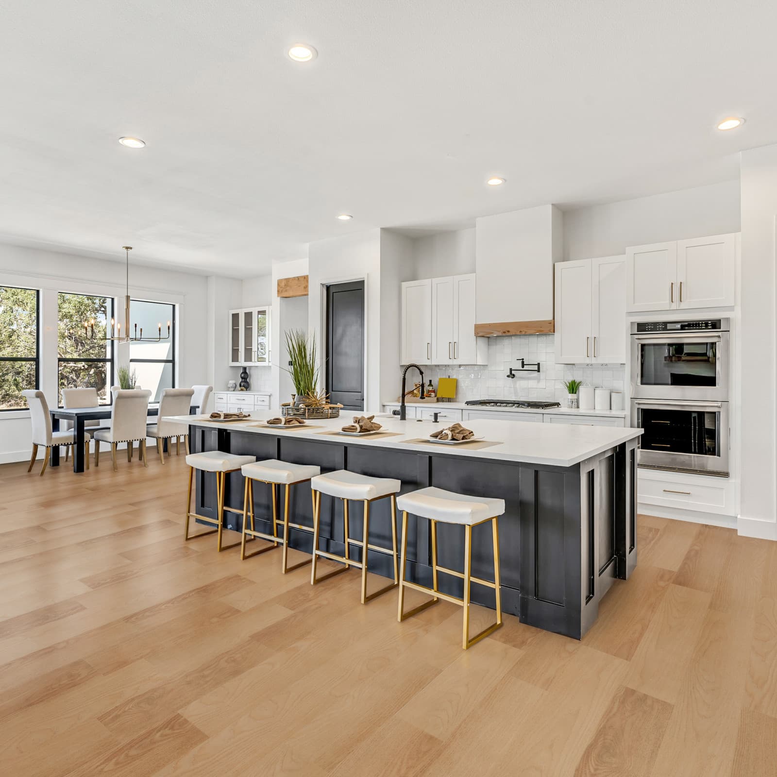 CALI Sunbaked Escape 100% Waterproof (WPC) Flooring — Trestles Collection — installed in room