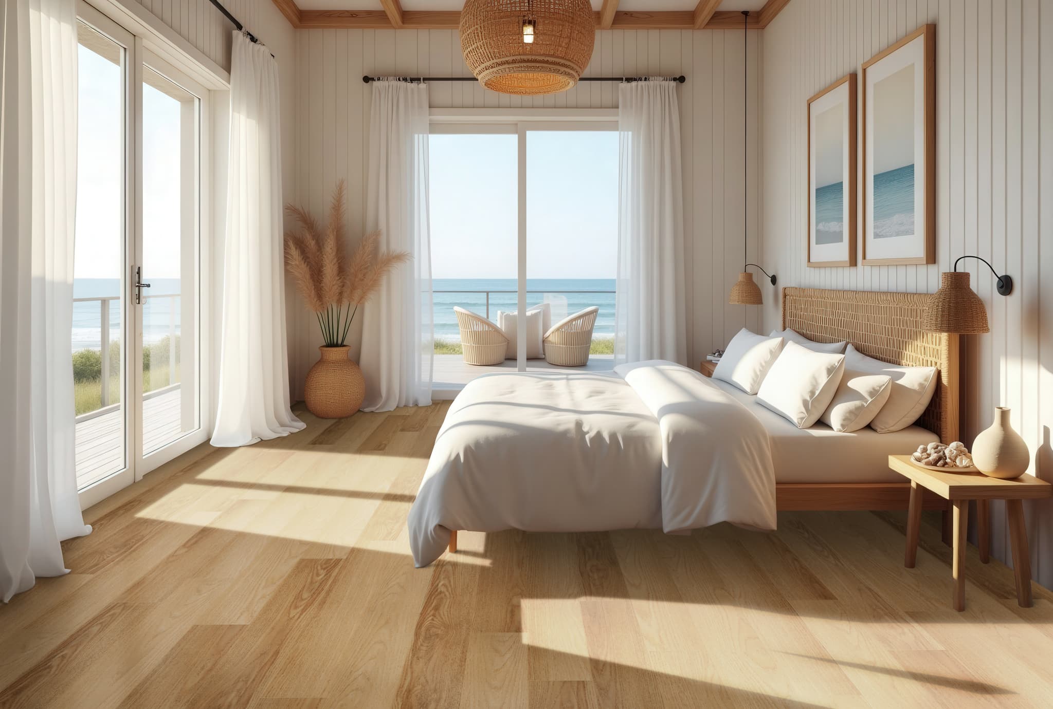 CALI Sunbaked Escape 100% Waterproof (WPC) Flooring Trestles Collection - view 3