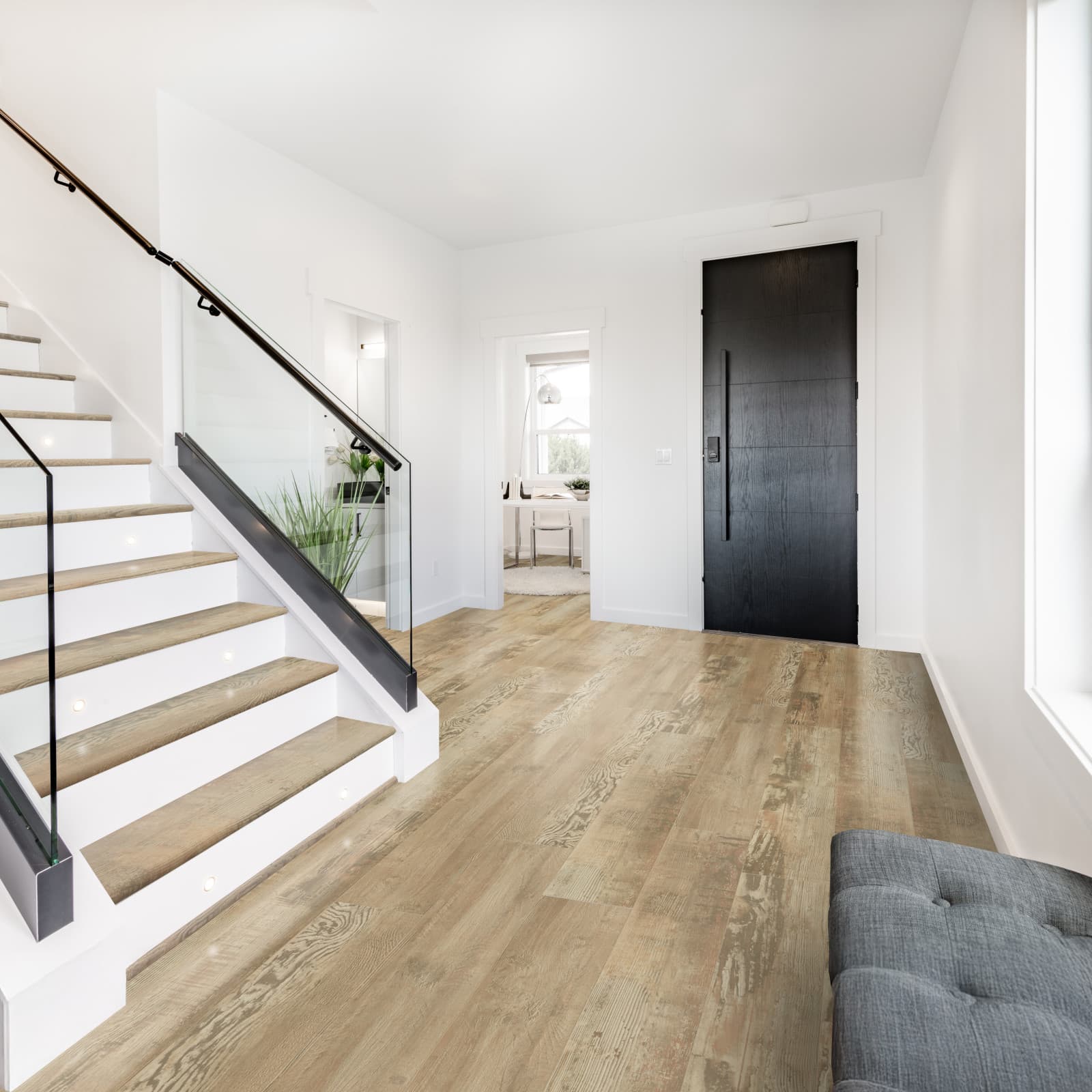 CALI Weathered Ledge 100% Waterproof (WPC) Flooring Trestles Collection - view 2