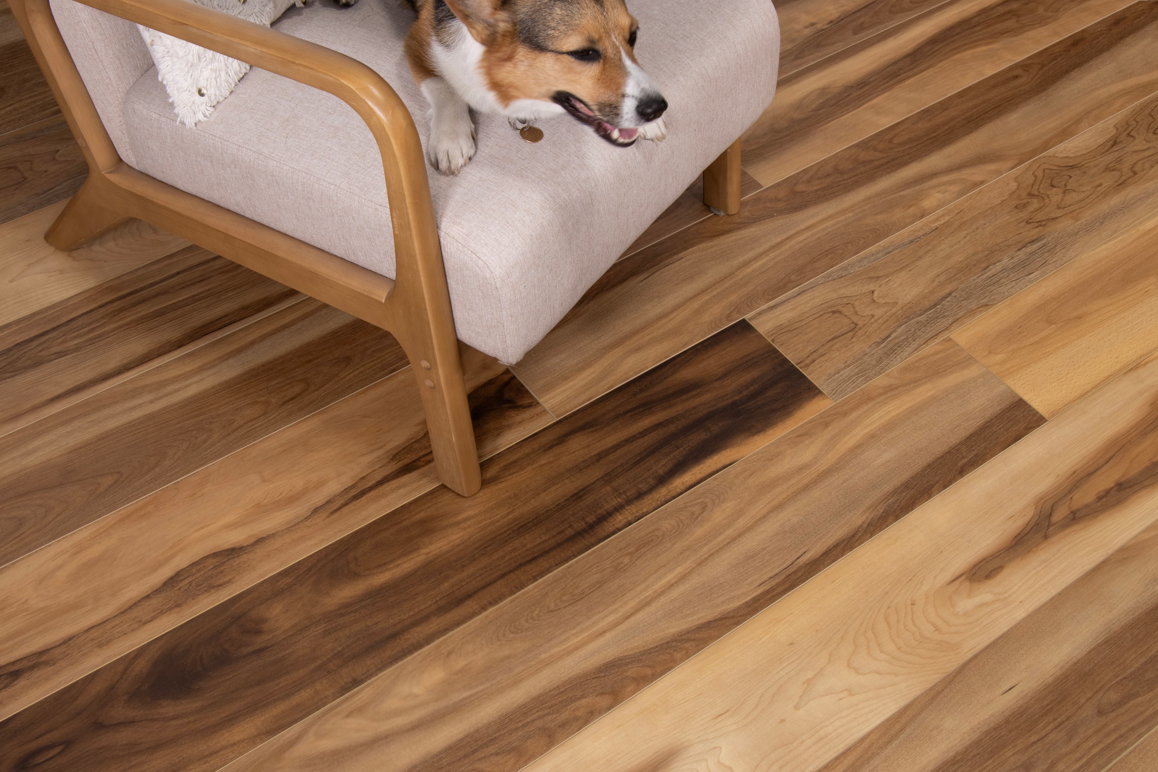 Huntington Hickory Trestles Vinyl Plank Flooring - Image 3