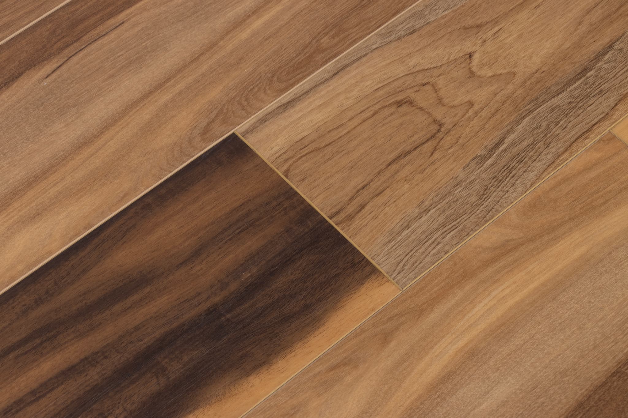 CALI Huntington Hickory 100% Waterproof (WPC) Flooring Trestles Collection - view 5