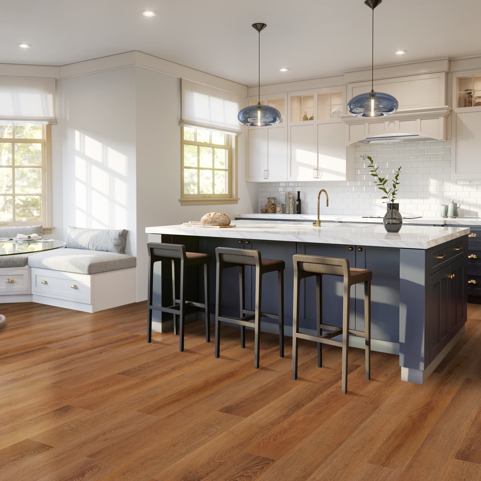 CALI Saddlewood 100% Waterproof (WPC) Flooring Trestles Collection - view 2