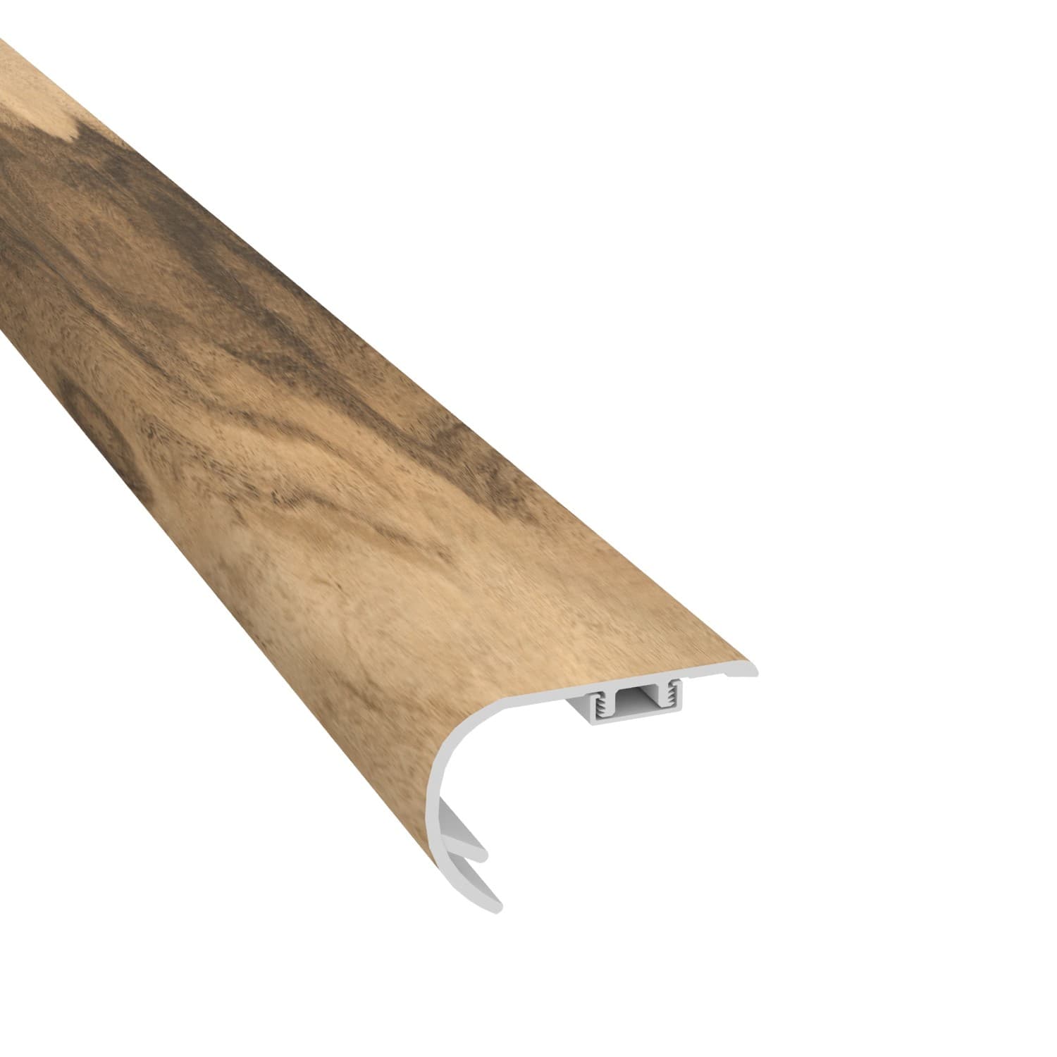 Huntington Hickory CALI Vinyl Stair Nosing Overlap