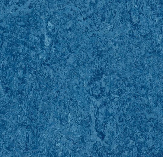 Forbo Marmoleum Blue Marmoleum on Waterproof HDF Core with Cork Backing Flooring — Cinch LOC SEAL (Plank) Collection