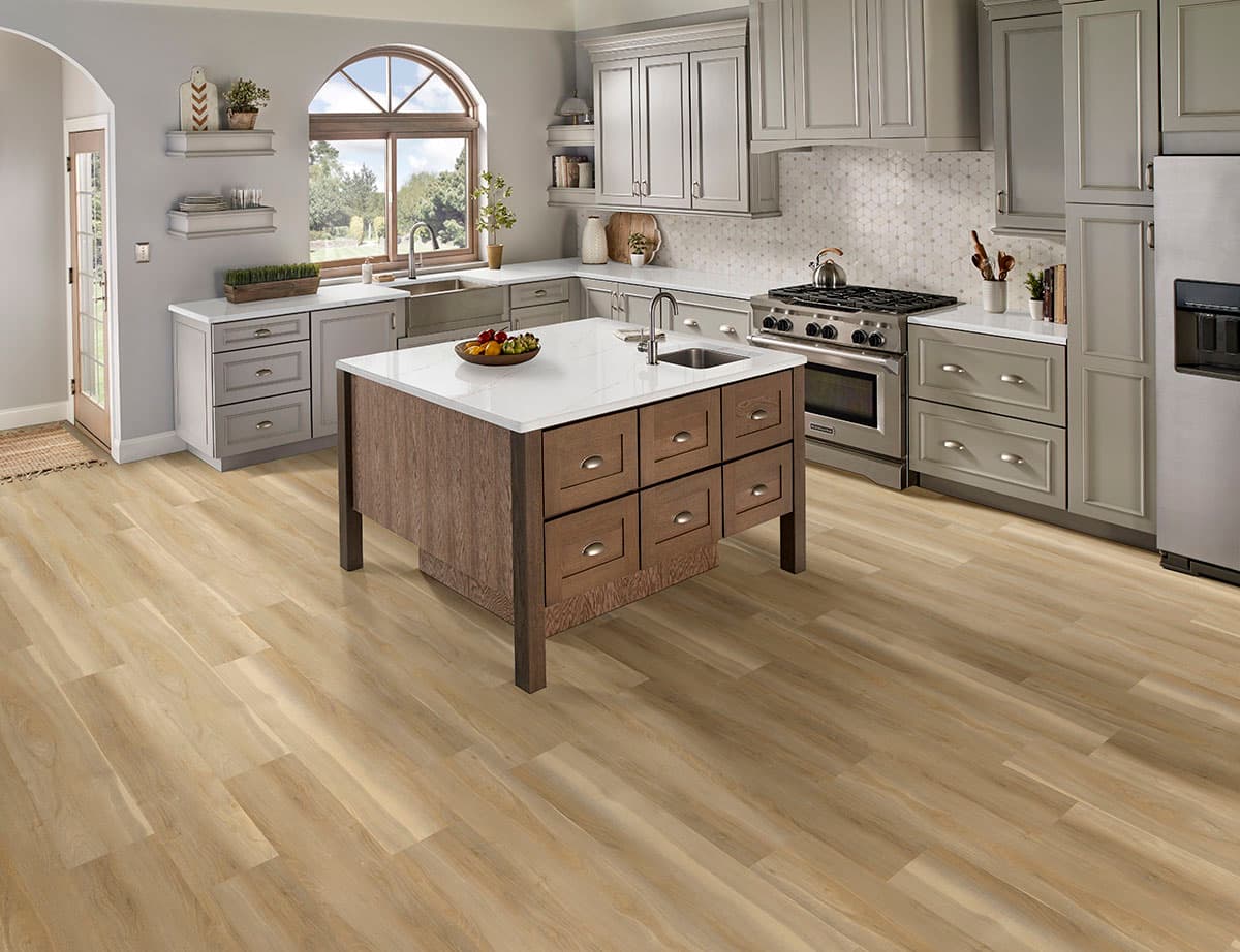 MSI Everlife Bayhill Blonde Glue Down Luxury Vinyl Flooring — Nove Reserve Collection — detail view 6