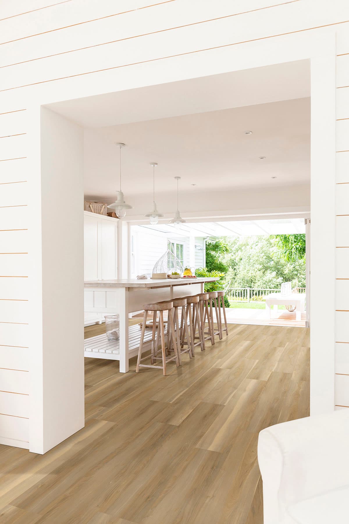MSI Everlife Bayhill Blonde Glue Down Luxury Vinyl Flooring — Nove Plus Collection — detail view 3
