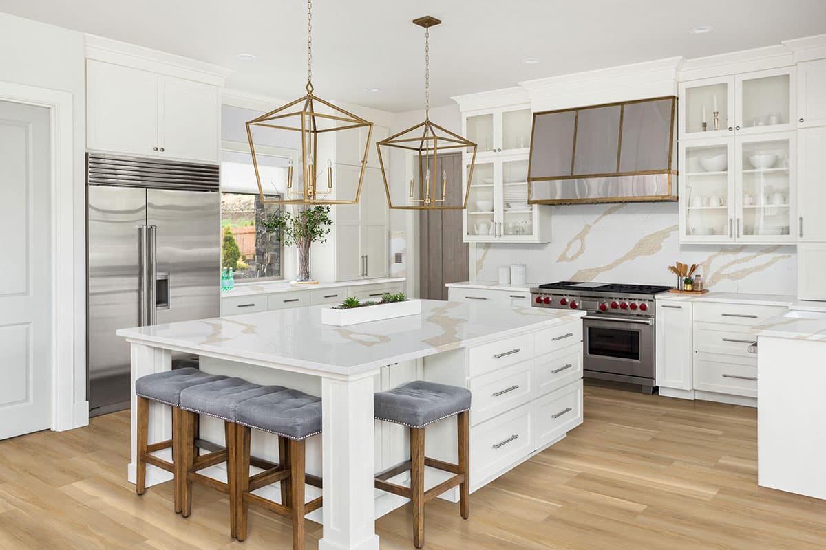 MSI Everlife Bayhill Blonde Glue Down Luxury Vinyl Flooring — Nove Plus Collection — detail view 4