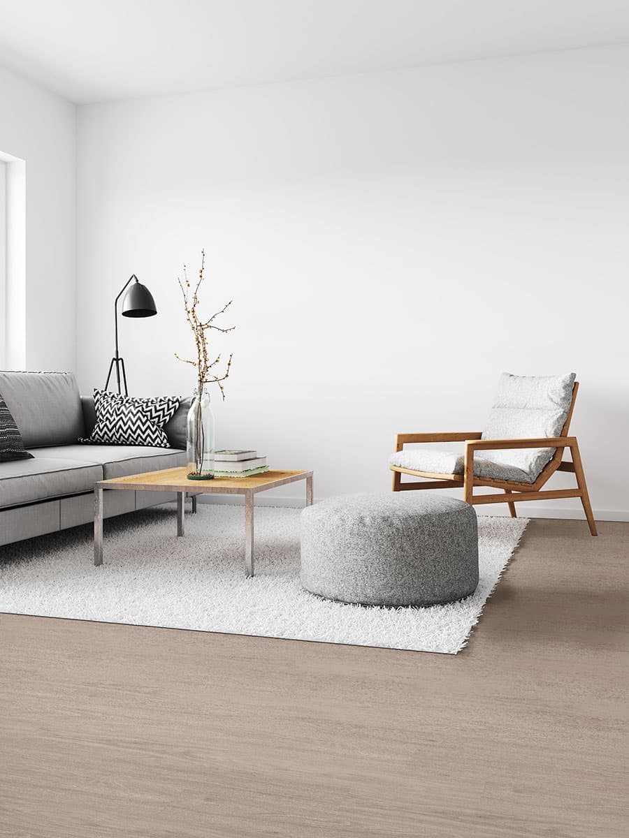 MSI Everlife Bleached Elm Glue Down Luxury Vinyl Flooring — Katavia Collection — detail view 3