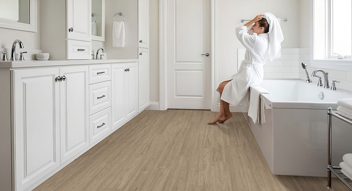 MSI Everlife Bleached Elm Glue Down Luxury Vinyl Flooring — Wilmont Collection