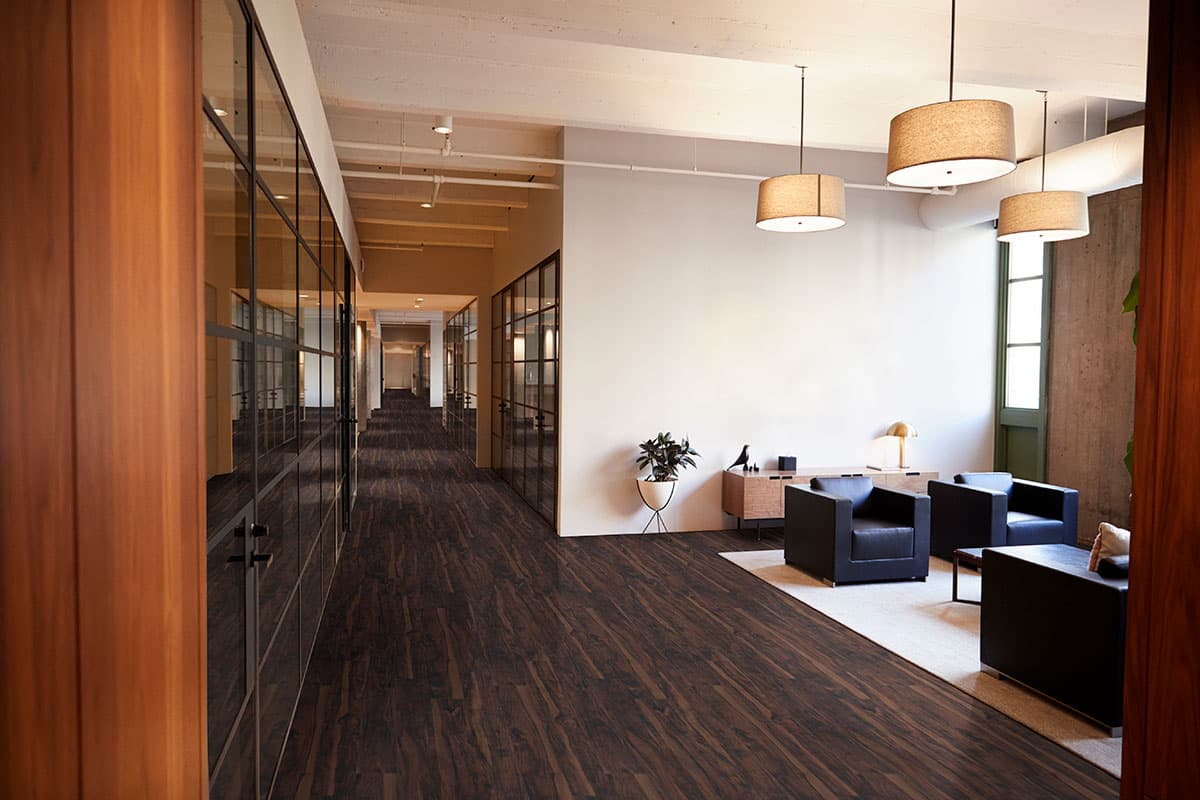 MSI Everlife Burnished Acacia Glue Down Luxury Vinyl Flooring — Glenridge Collection — detail view 3