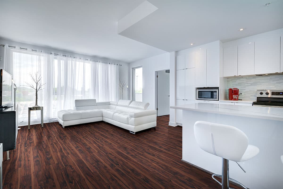 MSI Everlife Burnished Acacia Glue Down Luxury Vinyl Flooring — Katavia Collection — detail view 3