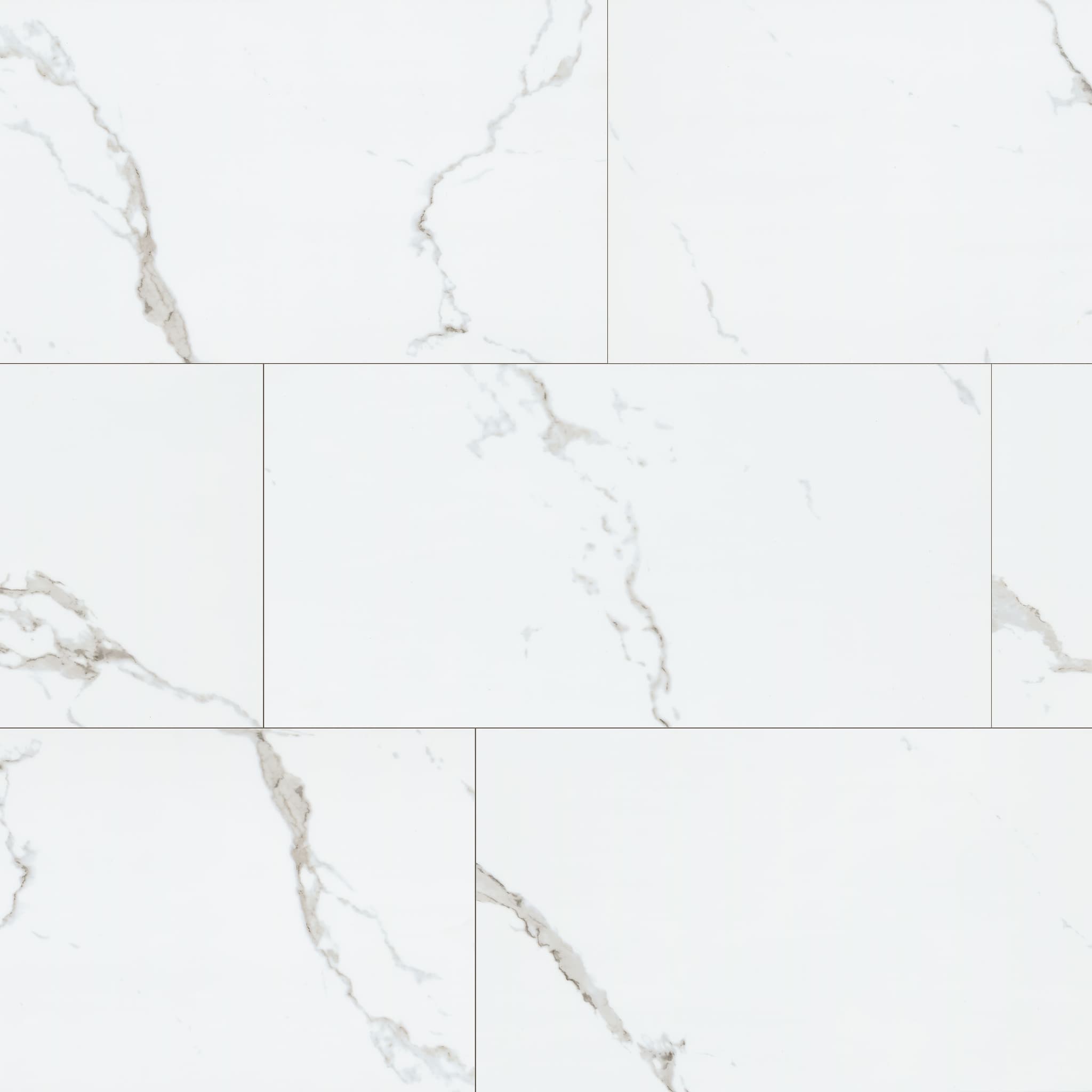 MSI Everlife Calacatta Serra Glue Down Luxury Vinyl Flooring — Glenridge Collection — plank close-up