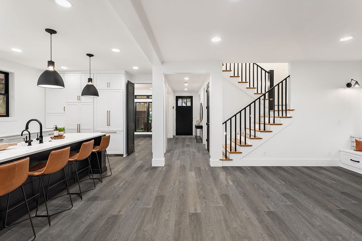MSI Everlife Elmwood Ash Glue Down Luxury Vinyl Flooring — Wilmont Collection