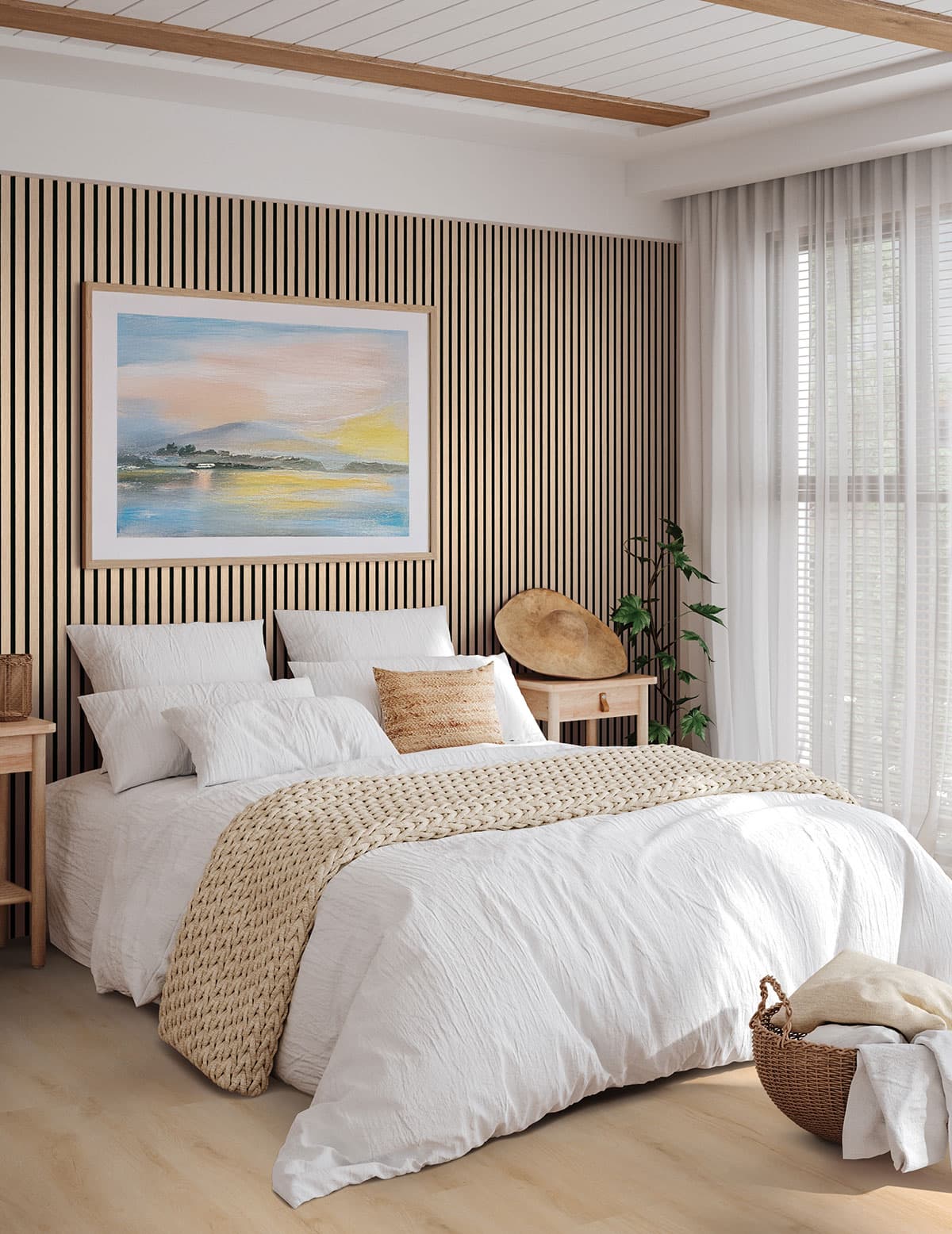 MSI Everlife Fallonton Glue Down Luxury Vinyl Flooring — Nove Reserve Collection — installed in room