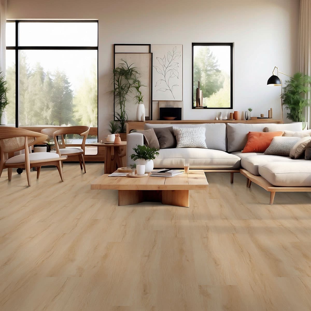 MSI Everlife Fallonton Glue Down Luxury Vinyl Flooring — Nove Plus Collection — detail view 3