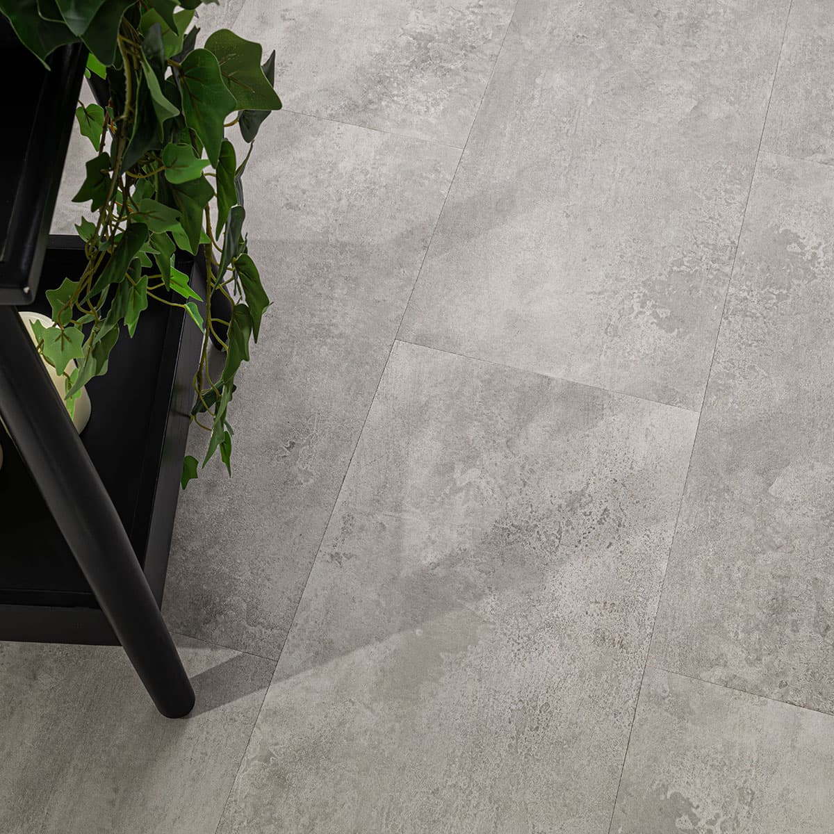 MSI Everlife Mountains Gray Glue Down Luxury Vinyl Flooring — Glenridge Collection — detail view 6