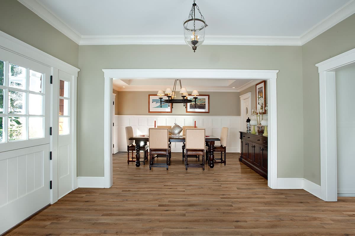 MSI Everlife Reclaimed Oak Glue Down Luxury Vinyl Flooring — Glenridge Collection — detail view 3