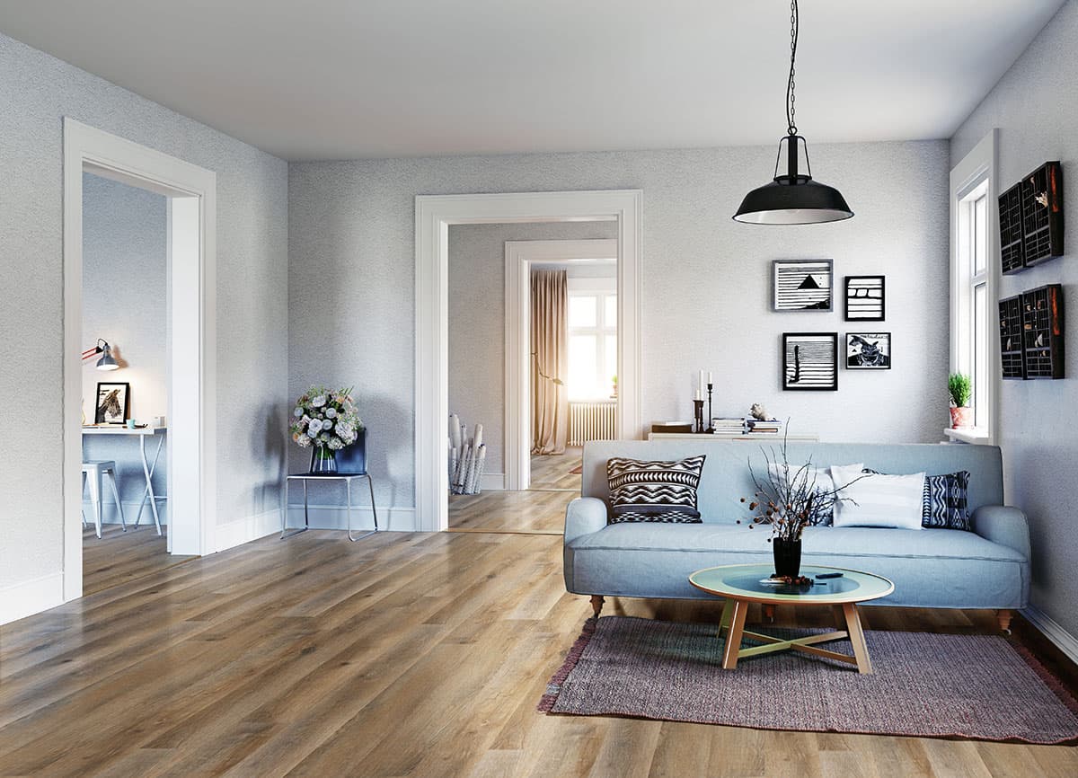 MSI Everlife Reclaimed Oak Glue Down Luxury Vinyl Flooring — Katavia Collection