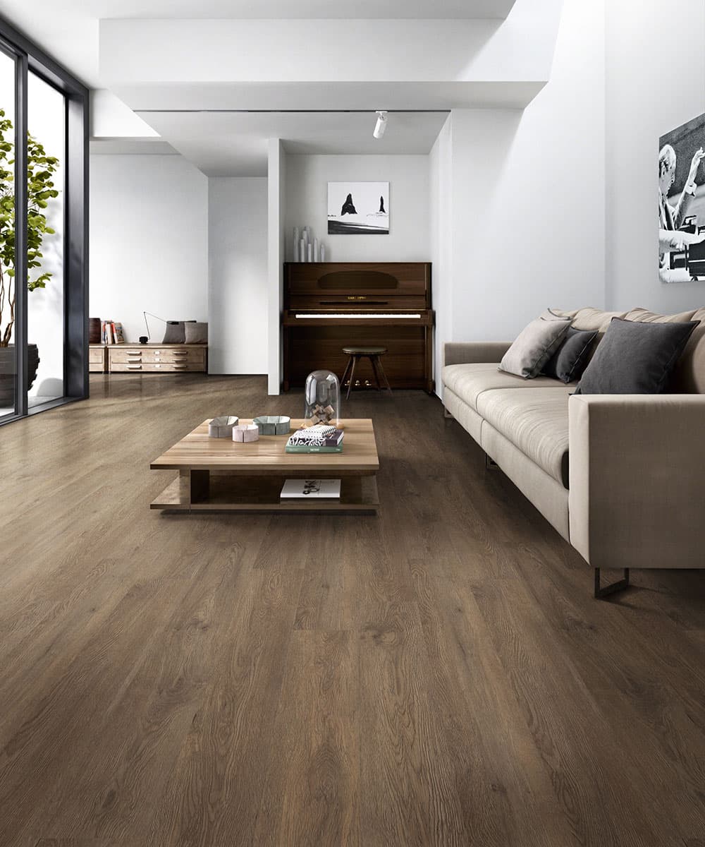 MSI Everlife Saddle Oak Glue Down Luxury Vinyl Flooring — Glenridge Collection