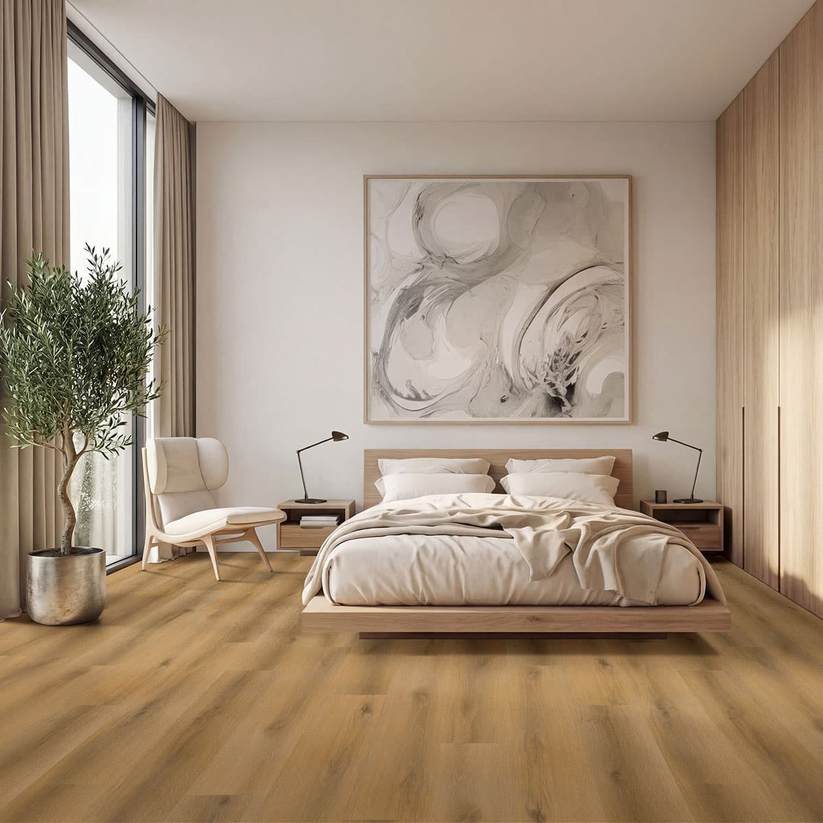 MSI Everlife Scandi Glue Down Luxury Vinyl Flooring — Nove Collection — detail view 4