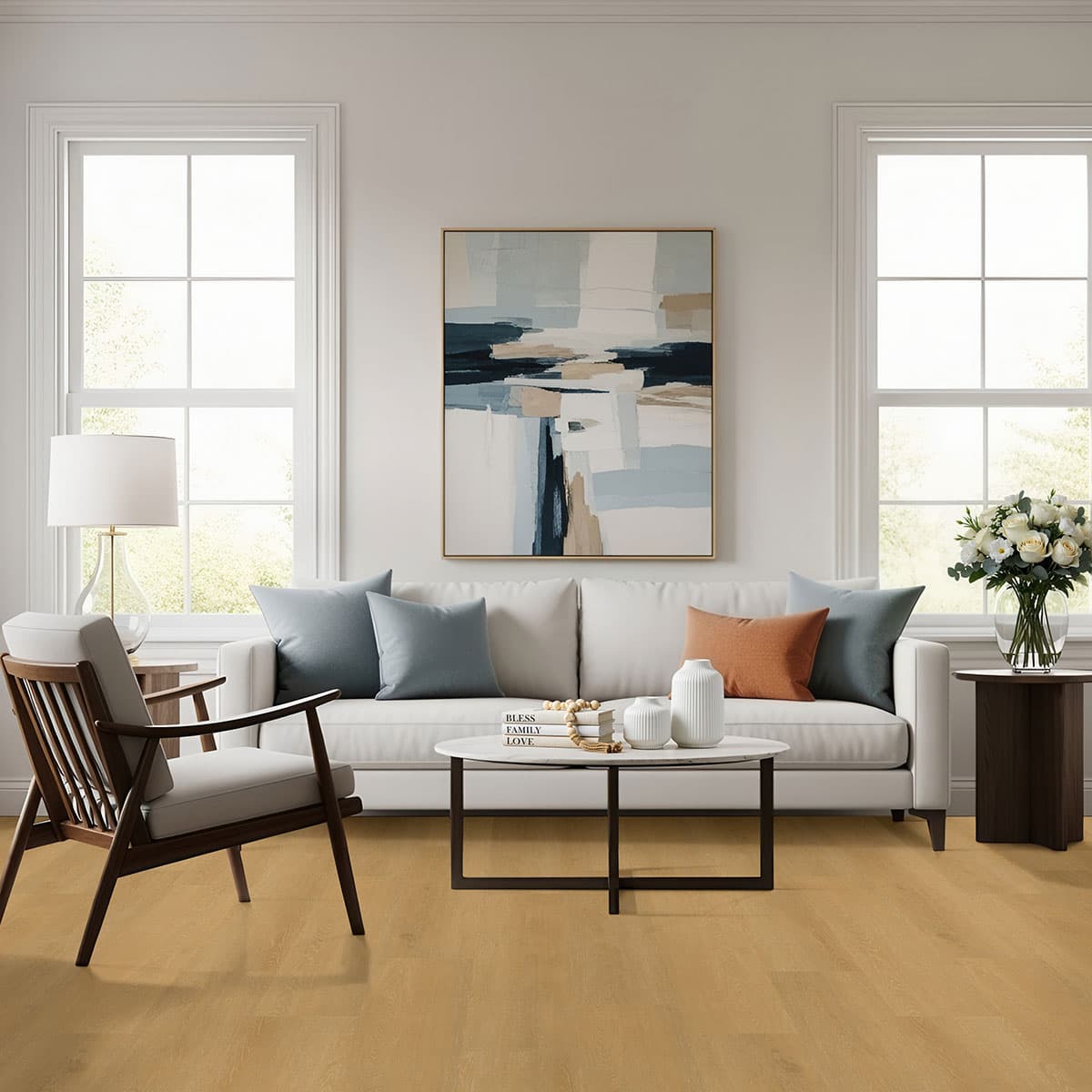 MSI Everlife Selbourne Glue Down Luxury Vinyl Flooring — Nove Collection — detail view 5