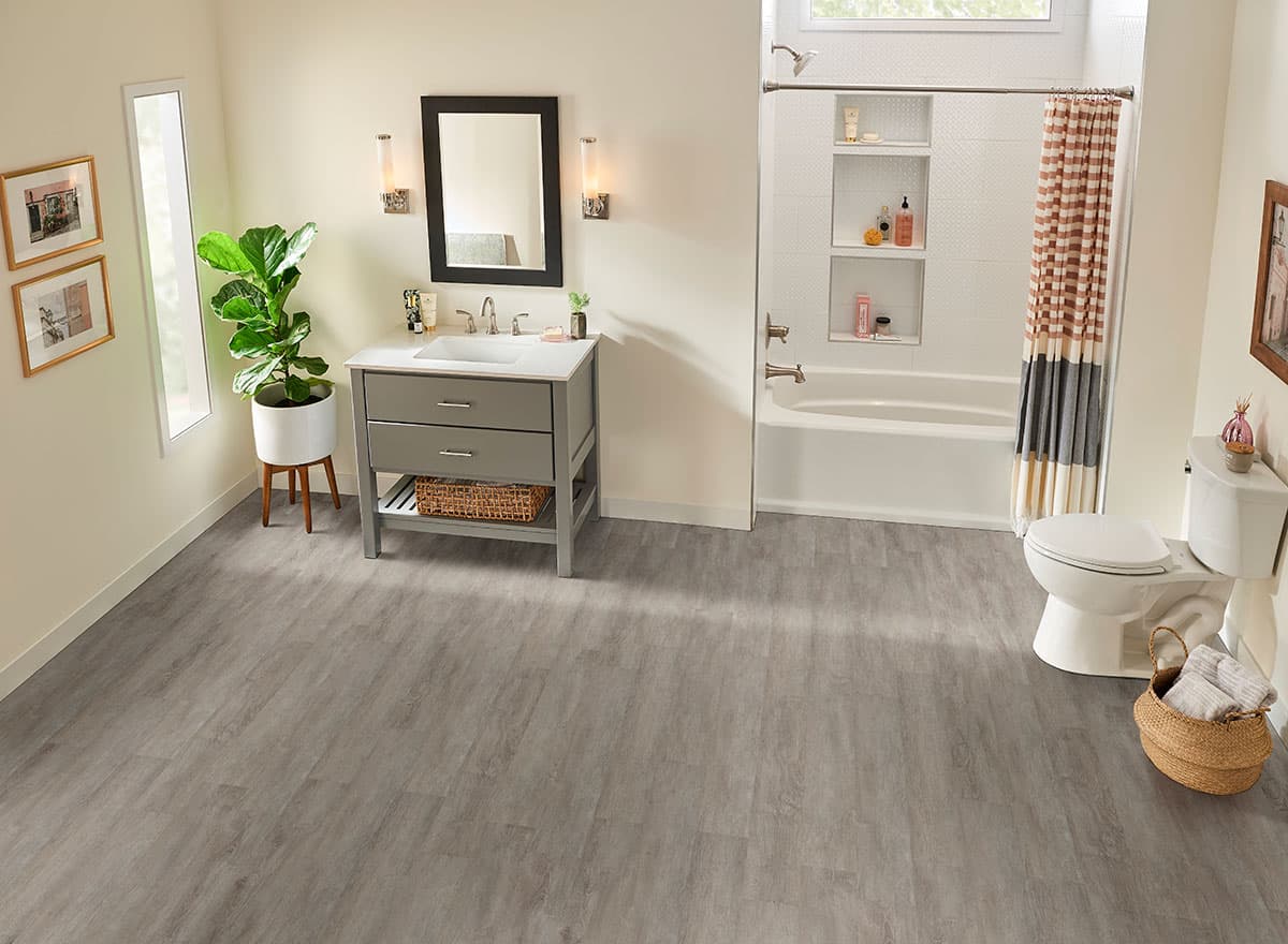 MSI Everlife Twilight Oak Glue Down Luxury Vinyl Flooring — Katavia Collection