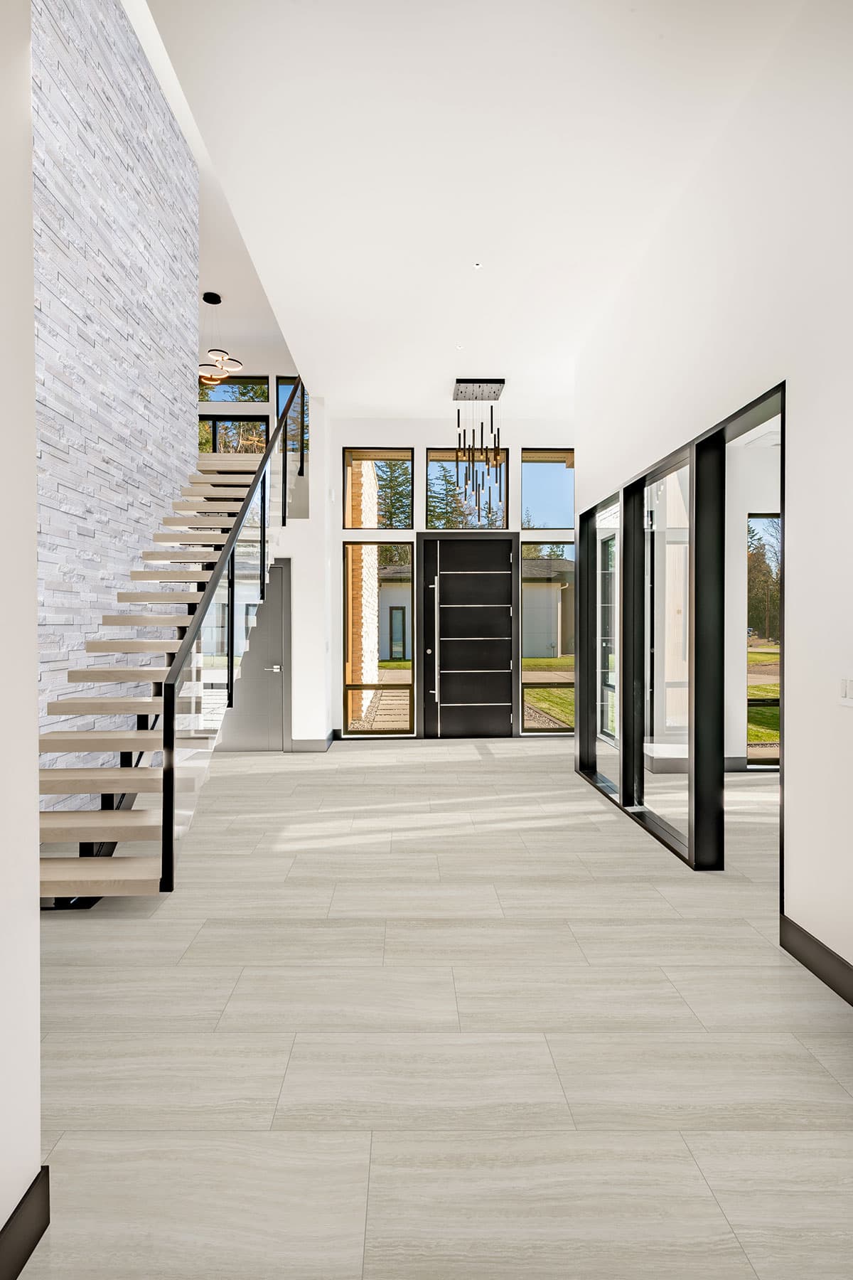 MSI Everlife White Ocean Glue Down Luxury Vinyl Flooring — Glenridge Collection — detail view 5