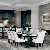 MSI Everlife Woodrift Gray Glue Down Luxury Vinyl Flooring — Wilmont Collection — detail view 5
