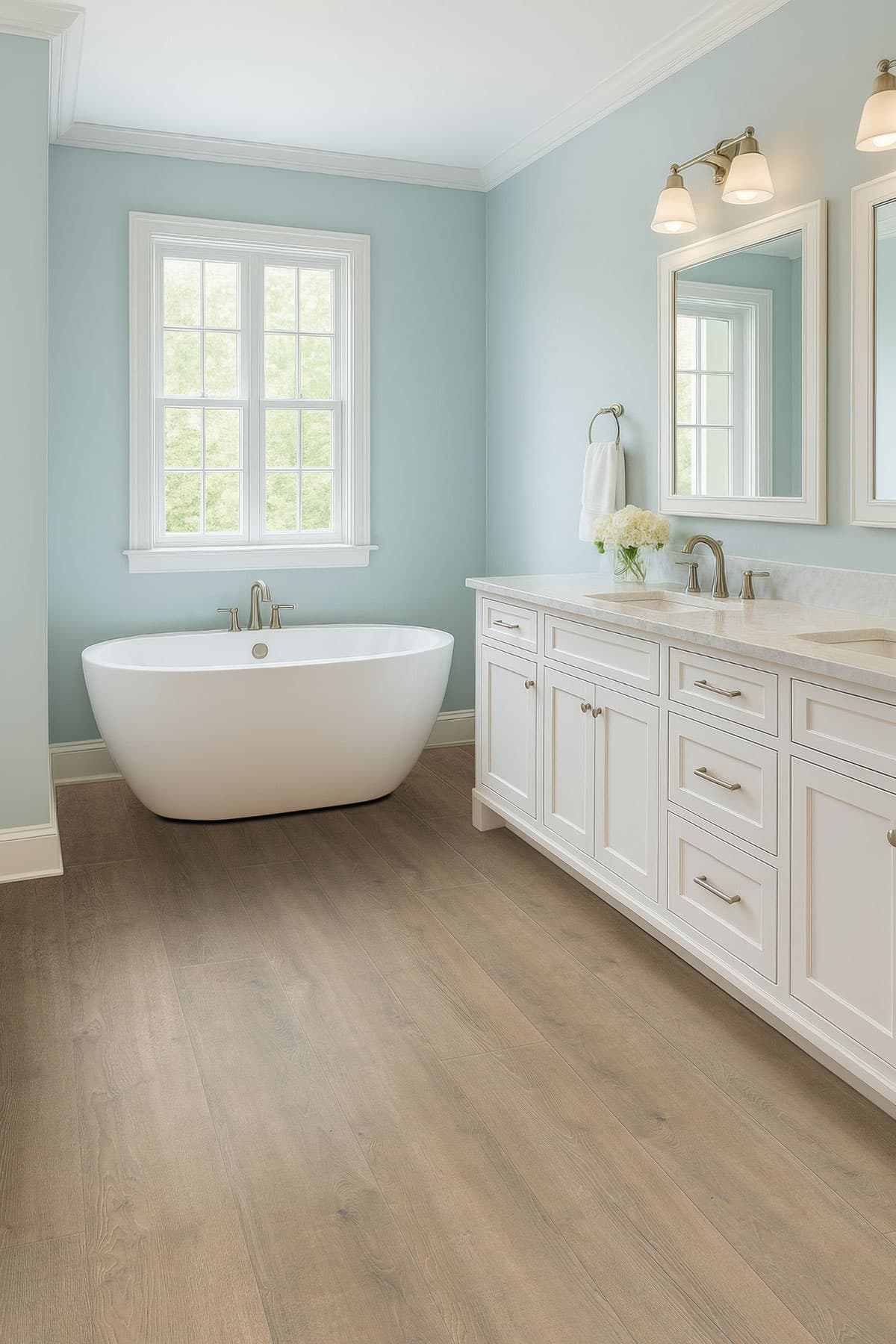 MSI Everlife Hybrid Brundinson 100% Waterproof Hybrid Rigid Core Flooring — Shorecliffs Collection — detail view 4