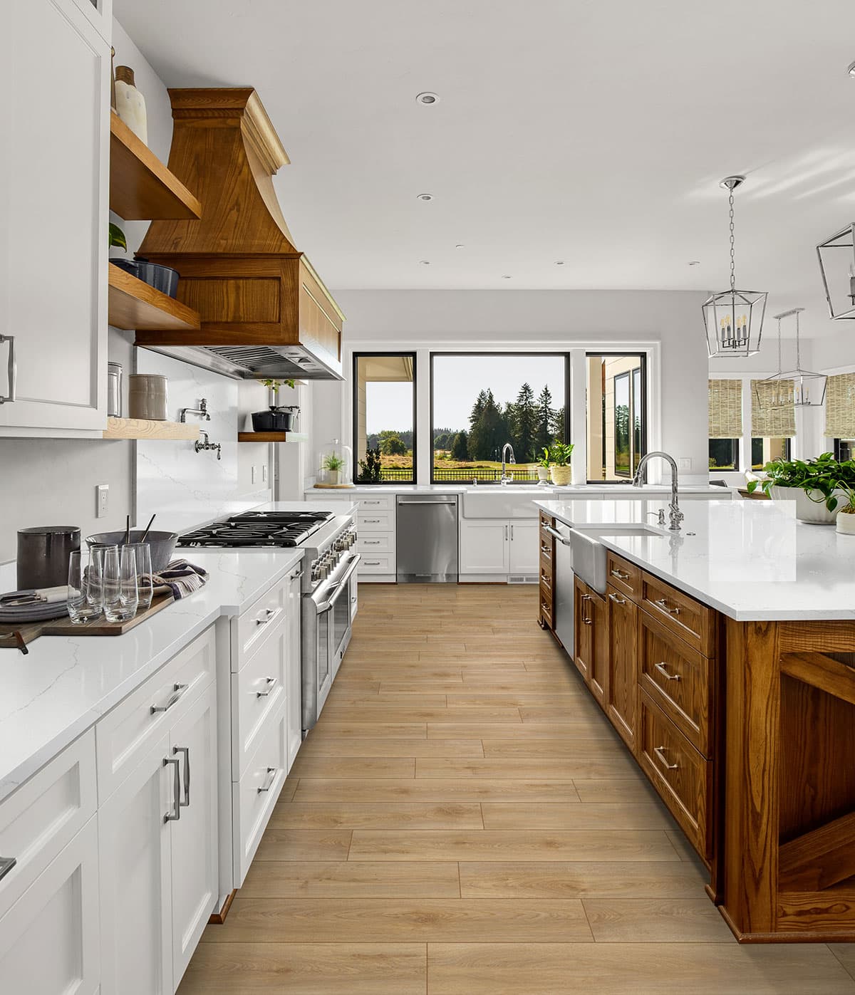 MSI Everlife Hybrid Cloudland 100% Waterproof Hybrid Rigid Core Flooring — Smithcliffs Collection — detail view 6