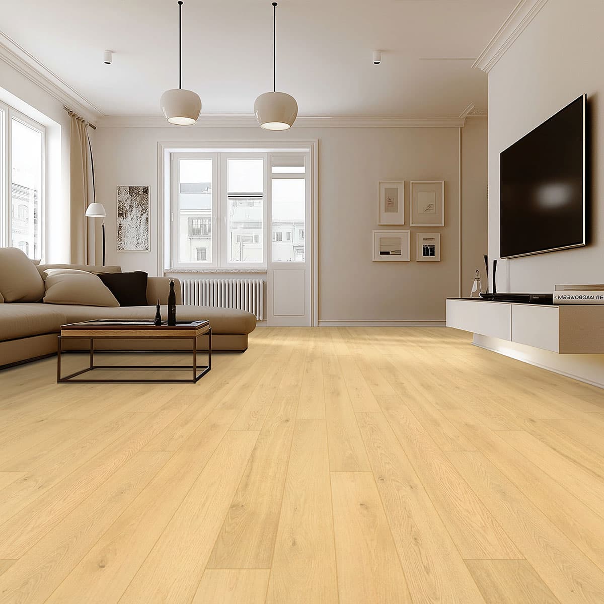 MSI Everlife Hybrid Doverville 100% Waterproof Hybrid Rigid Core Flooring — Smithcliffs Collection — detail view 5
