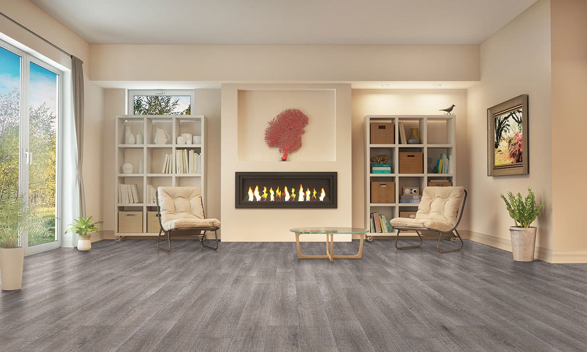 MSI Everlife Hybrid Emridge 100% Waterproof Hybrid Rigid Core Flooring — Smithcliffs Collection — detail view 3