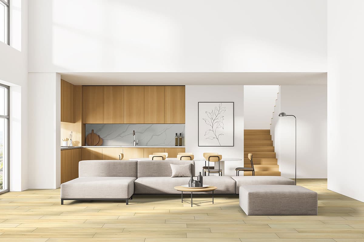 MSI Everlife Hybrid Glenbury Oak 100% Waterproof Hybrid Rigid Core Flooring — Smithcliffs Collection — detail view 3