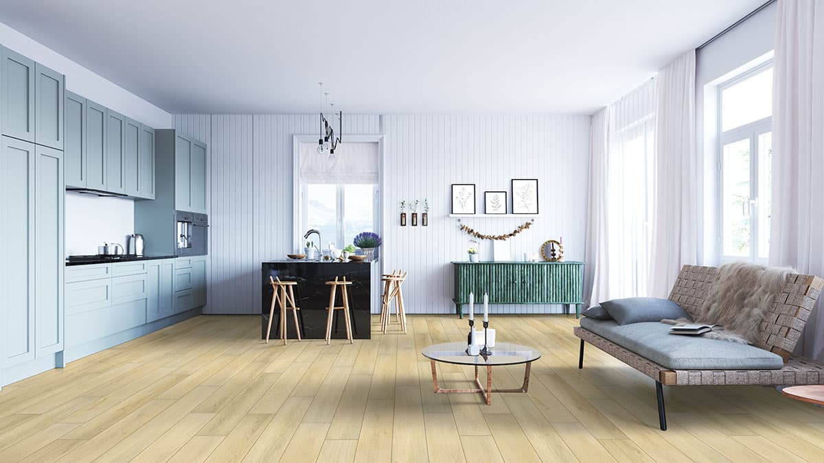 MSI Everlife Hybrid Glenbury Oak 100% Waterproof Hybrid Rigid Core Flooring — Smithcliffs Collection — detail view 4