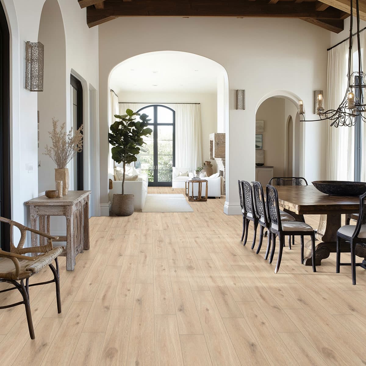 MSI Everlife Hybrid Sunnyvale 100% Waterproof Hybrid Rigid Core Flooring — Smithcliffs Collection — detail view 4