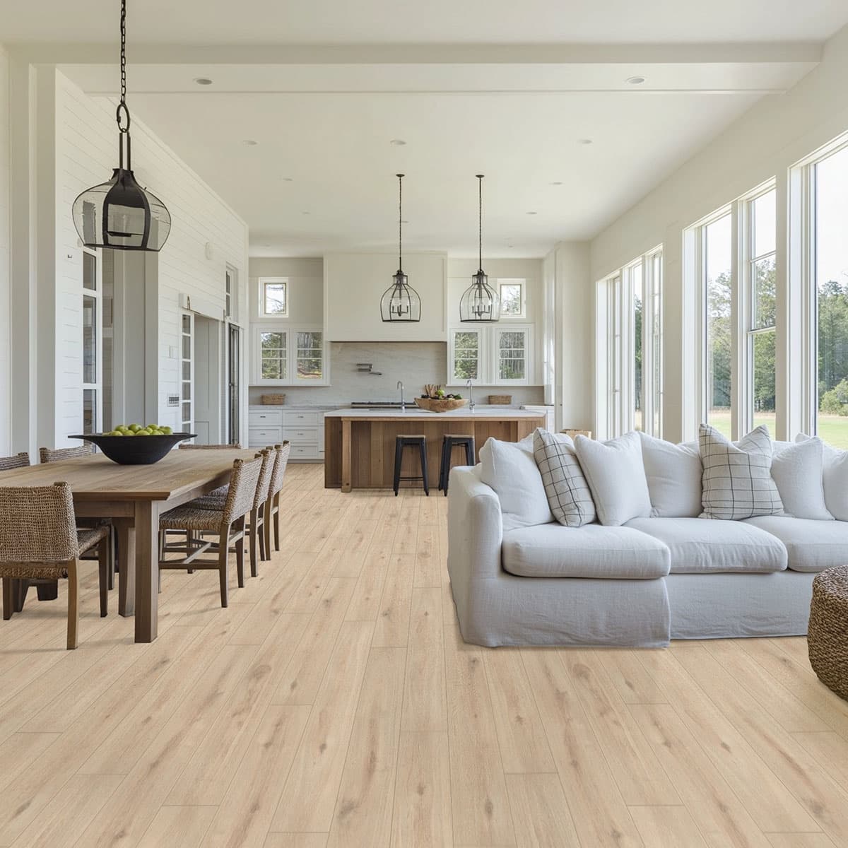 MSI Everlife Hybrid Sunnyvale 100% Waterproof Hybrid Rigid Core Flooring — Smithcliffs Collection — detail view 5