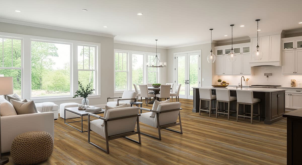 MSI Everlife Barnstorm 100% Waterproof Rigid Core (SPC) Flooring — Prescott Collection — detail view 5
