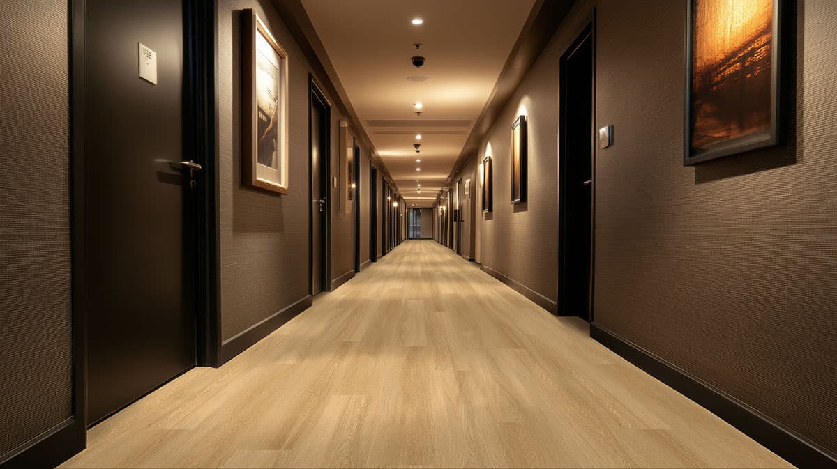 MSI Everlife Bayside Buff 100% Waterproof Rigid Core (SPC) Flooring — Laurel Collection — detail view 5