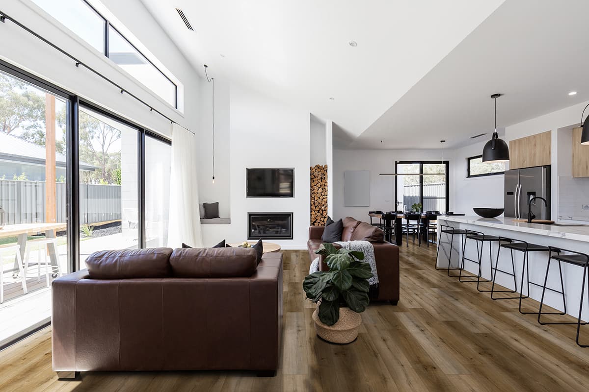 MSI Everlife Blythe 100% Waterproof Rigid Core (SPC) Flooring — Andover Collection — installed in room
