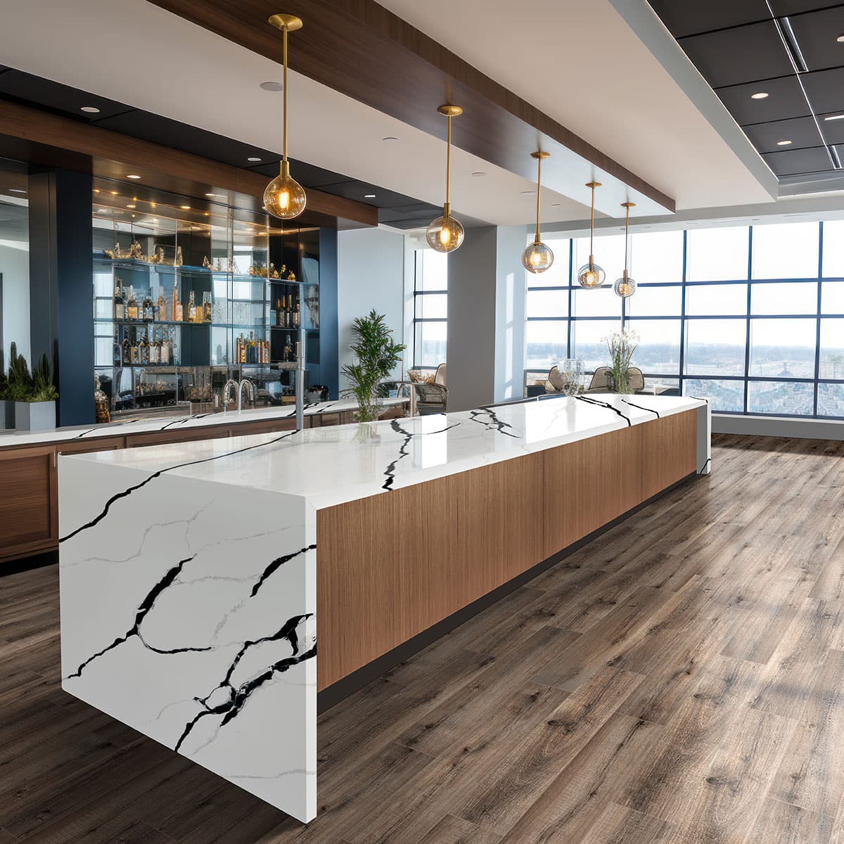 MSI Everlife Blythe 100% Waterproof Rigid Core (SPC) Flooring — Andover Collection — detail view 4