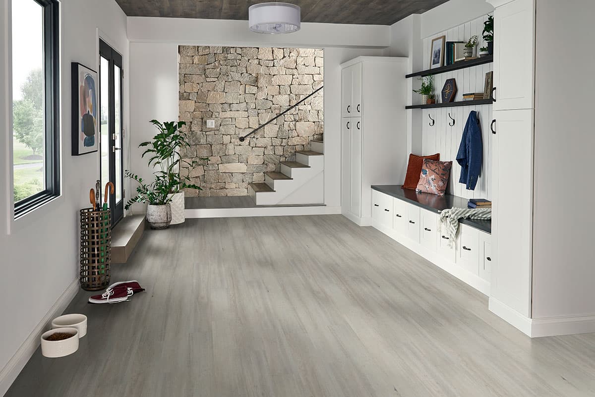 MSI Everlife Brianka 100% Waterproof Rigid Core (SPC) Flooring — Prescott Collection — installed in room