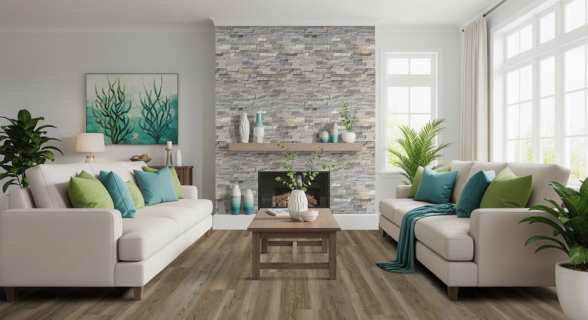 MSI Everlife Brookings 100% Waterproof Rigid Core (SPC) Flooring — Cyrus Collection — detail view 3