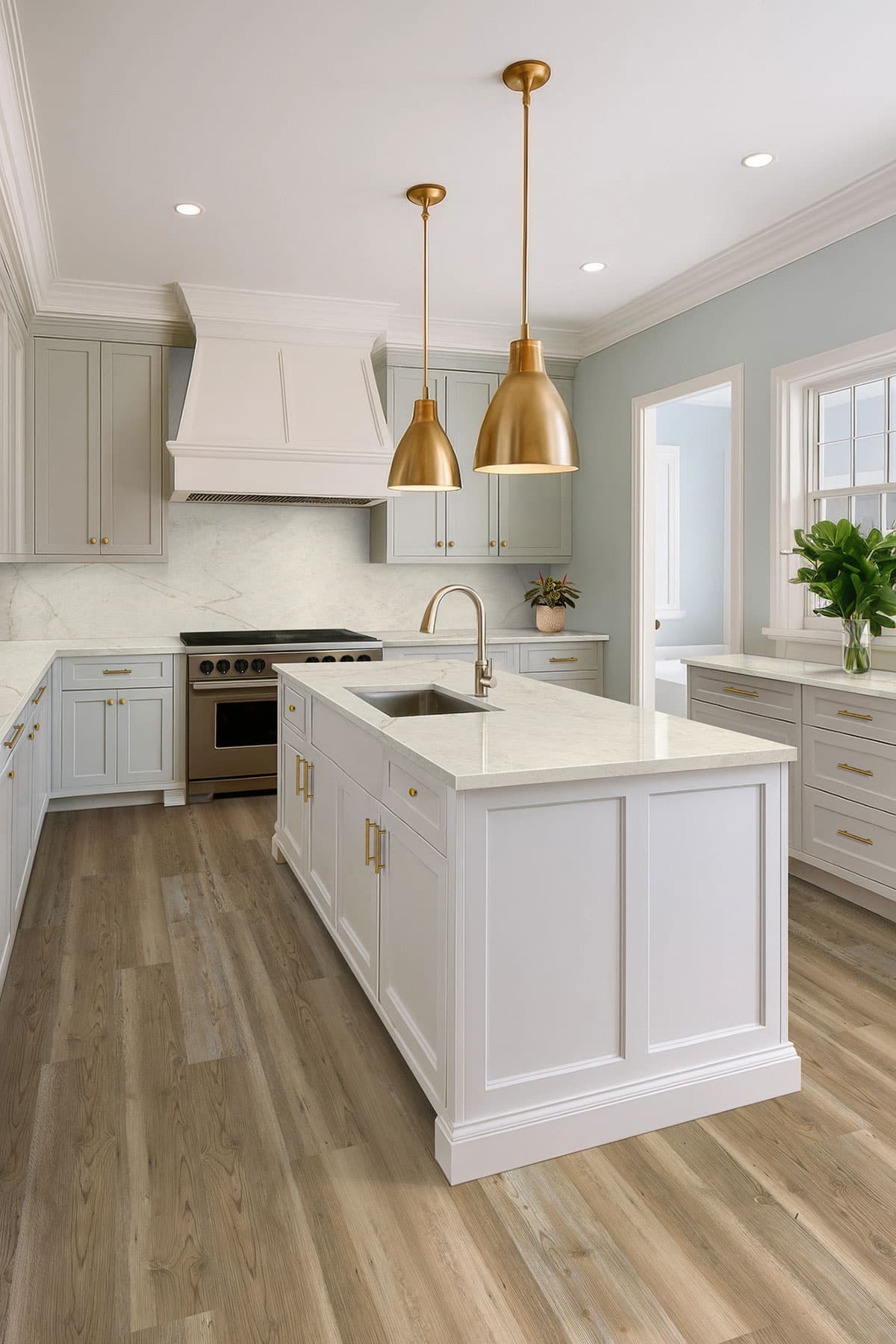MSI Everlife Brookings 100% Waterproof Rigid Core (SPC) Flooring — Prescott Collection — detail view 5
