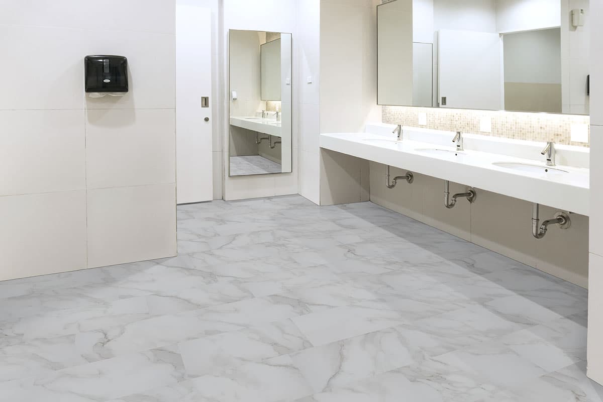 MSI Everlife Calacatta Venosa Gold 100% Waterproof Rigid Core (SPC) Flooring — Trecento Collection — detail view 3