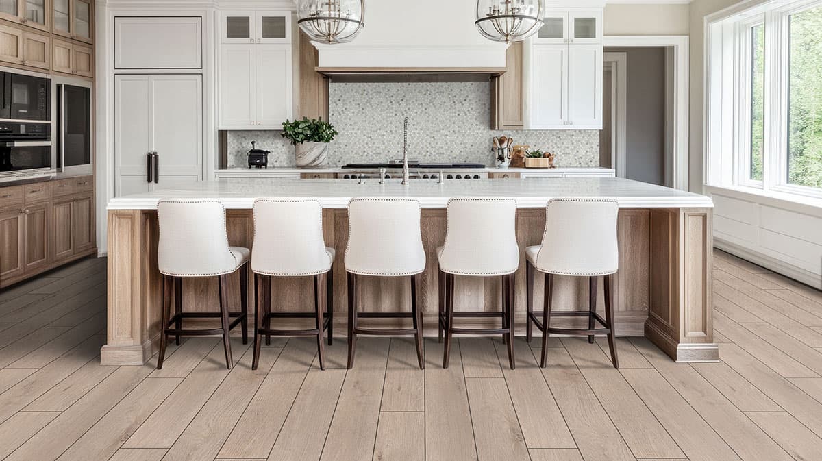 MSI Everlife Daria Umber 100% Waterproof Rigid Core (SPC) Flooring — Andover Collection — detail view 4