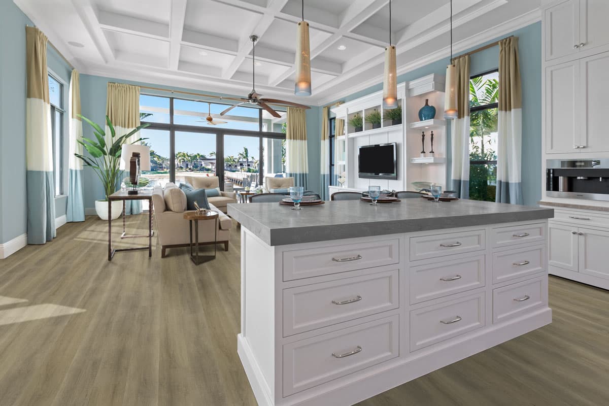 MSI Everlife Dillion Fog 100% Waterproof Rigid Core (SPC) Flooring — Ashton 2.0 Collection — detail view 6