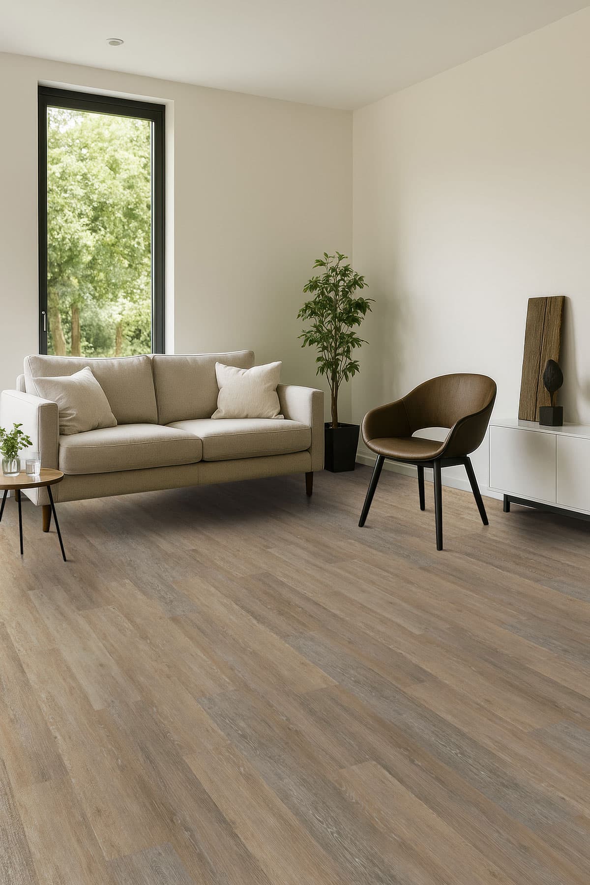MSI Everlife Dulles Tails 100% Waterproof Rigid Core (SPC) Flooring — Cyrus Collection — detail view 3