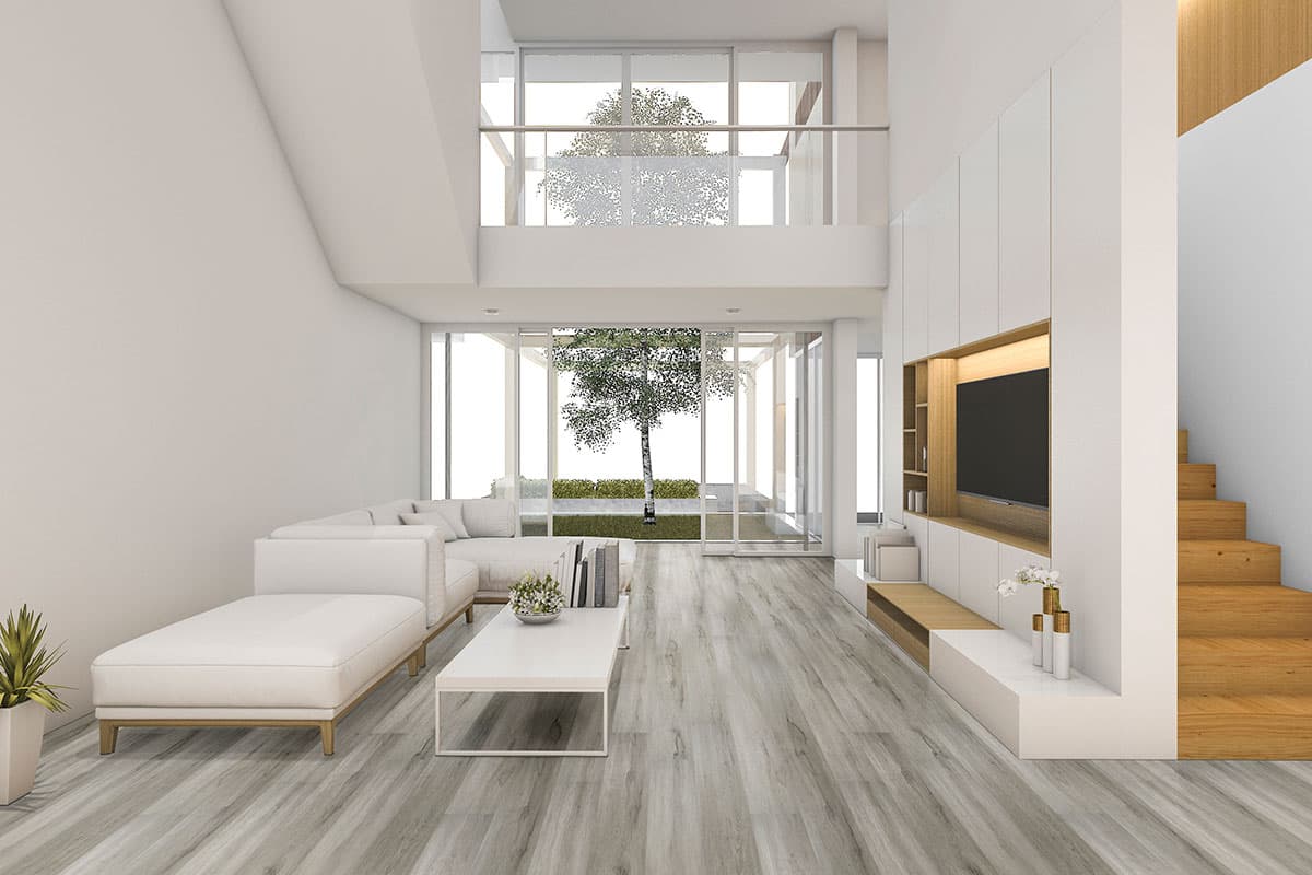 MSI Everlife Dunite Oak 100% Waterproof Rigid Core (SPC) Flooring — Prescott Collection — detail view 4